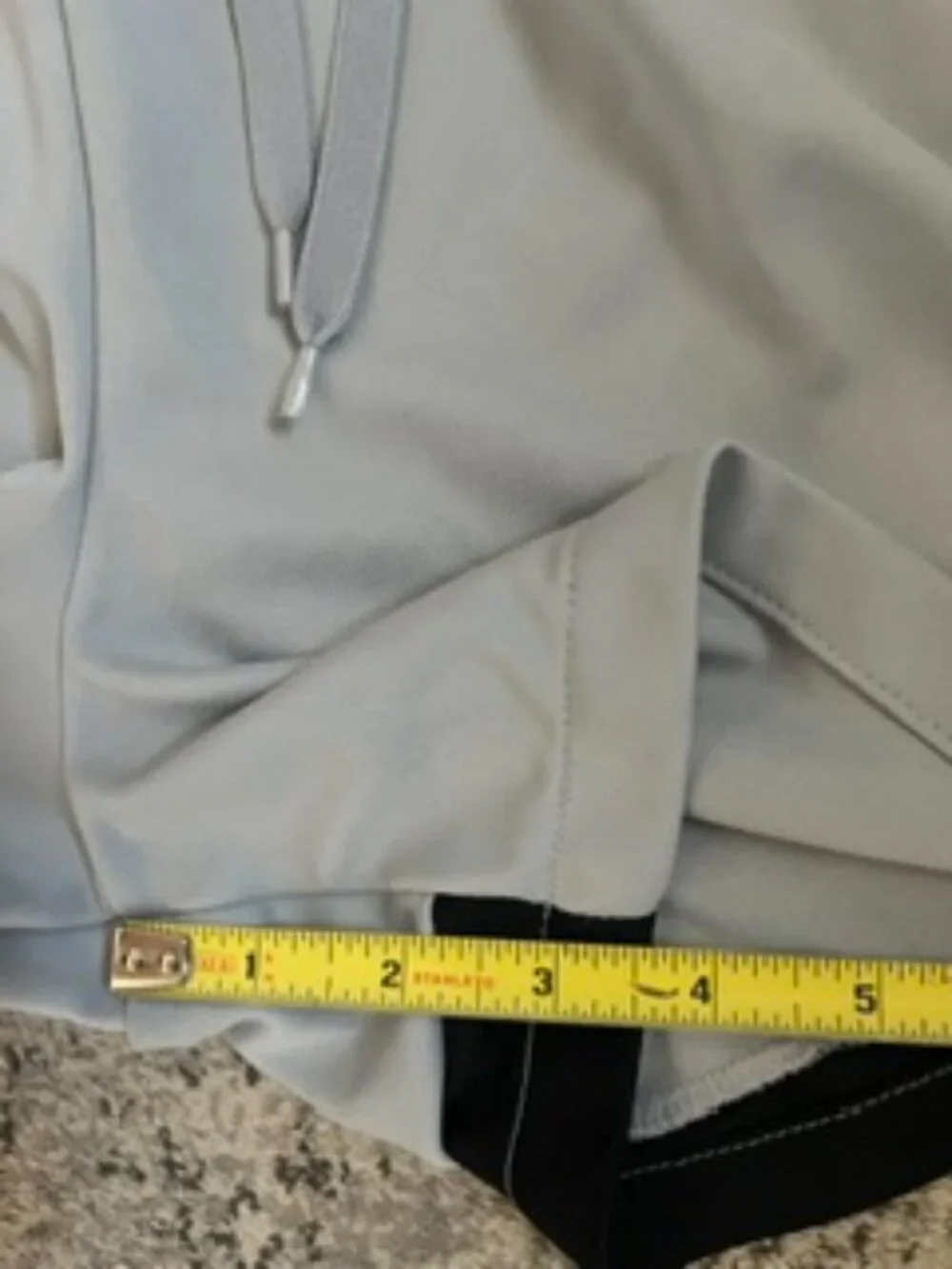 🧡3/$15 NIKE Dri-Fit Slim Fit SURF Gray Shorts S